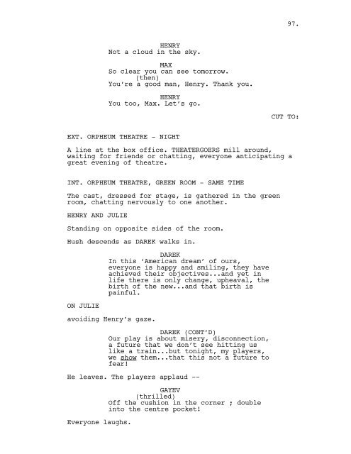 script for Henry's Crime - Whoa is (Not)