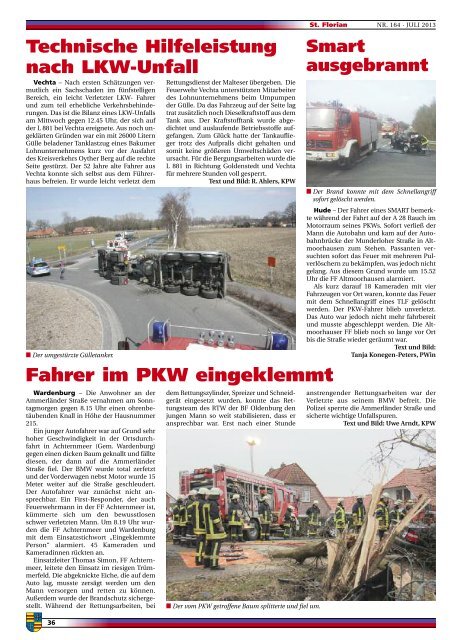 Feuerwehr-Lehr- und Informationsblatt fÃ¼r die ... - firehunter.de