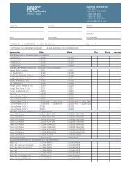 download order form (pdf) - Lighting Services Inc