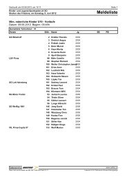 Meldeliste - Kreisfachverband Leichtathletik SÃ¤chsische Schweiz ...