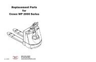 Replacement Parts for Crown WP 2000 Series - Generic Parts ...