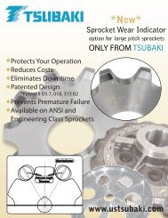 Sprocket Wear Indicator-approved - U.S. Tsubaki