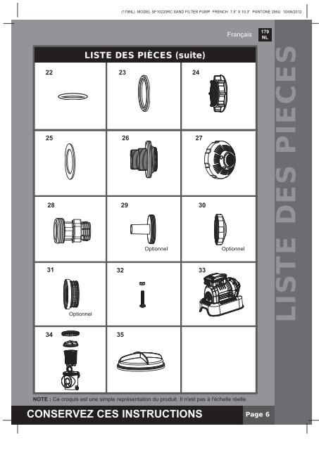 conservez ces instructions - Nicotoy