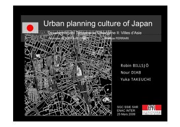 Urban planning culture of Japan