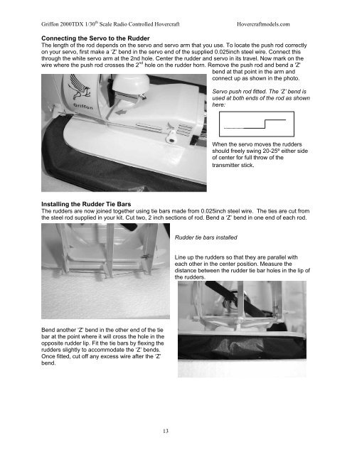 Griffon 2000TDX Hovercraft - HovercraftModels.com