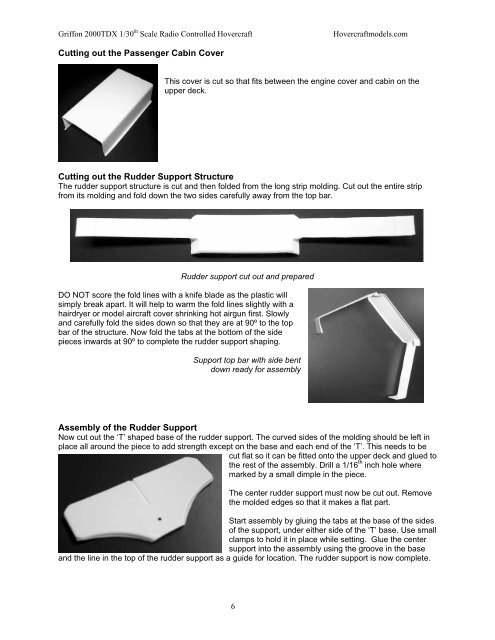 Griffon 2000TDX Hovercraft - HovercraftModels.com