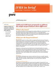 IFRS in brief - PwC