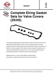 Complete Elring Gasket Sets for Valve Covers (ZKHS)