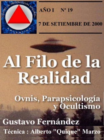 Revista AFR NÂº.. - Archivos Forteanos Latinoamericano.
