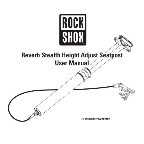 Rockshox reverb on sale stealth installation manual