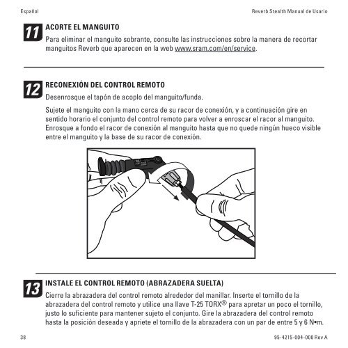 Reverb Stealth Height Adjust Seatpost User Manual - YT Industries