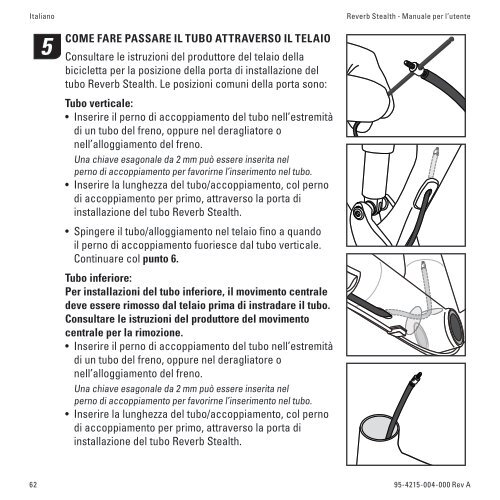 Reverb Stealth Height Adjust Seatpost User Manual - YT Industries