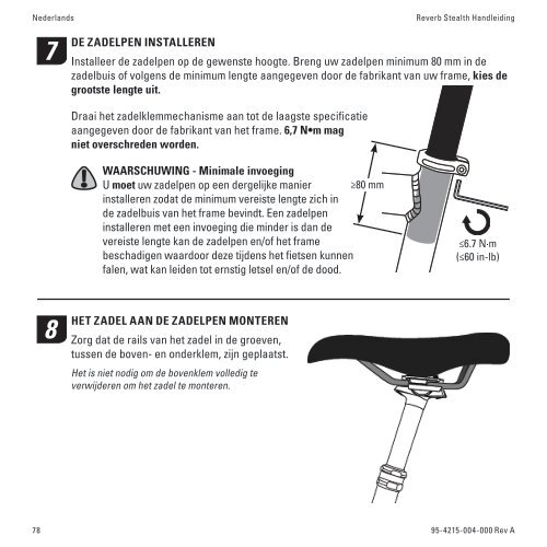 Reverb Stealth Height Adjust Seatpost User Manual - YT Industries