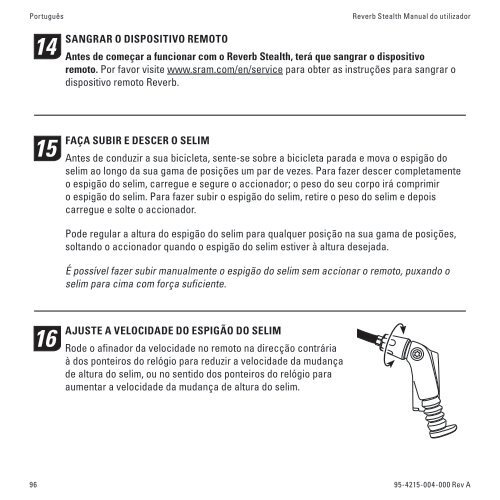 Reverb Stealth Height Adjust Seatpost User Manual - YT Industries