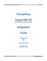 prestashop sugarcrm integration.pdf - SugarForge