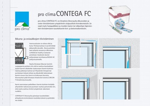 pro clima CONTEGA - Tiivistalo