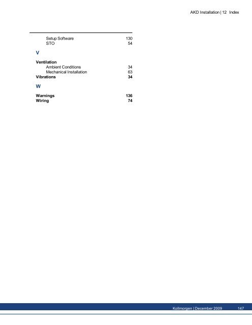 AKDâ¢ Installation Manual - TG Drives