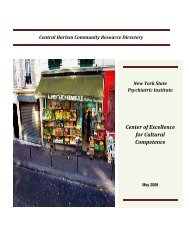 Central Harlem Community Resource Directory - New York State ...