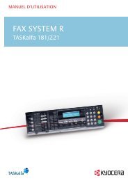 FAX SYSTEM R - Kyocera