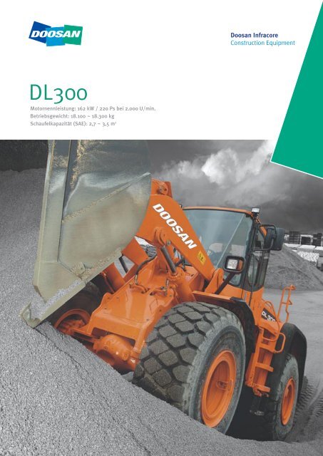 ProduktbroschÃ¼re DL300 [PDF 1,61 MB] - Bobcat Bensheim GmbH ...