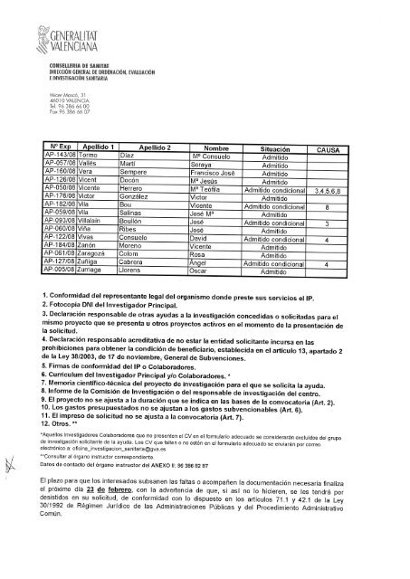 DILIGENCIA para hacer constar que en el dÃ­a de la fecha se ...