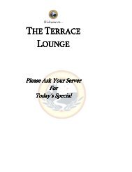 THE TERRACE LOUNGE - Knightsbrook Hotel Spa & Golf Resort