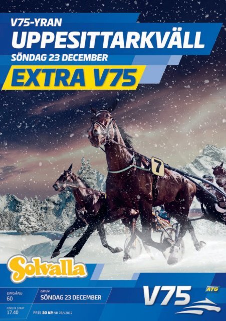 23 december - Solvalla