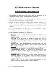Residential building permit