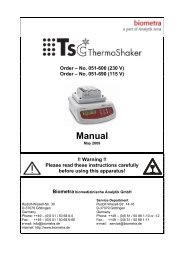 TSC ThermoShaker Manual