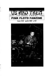 PINK FLOYD FANZINE - Batini.com