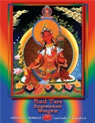 Red Tara Sadhana 2013 - Lama Lodro