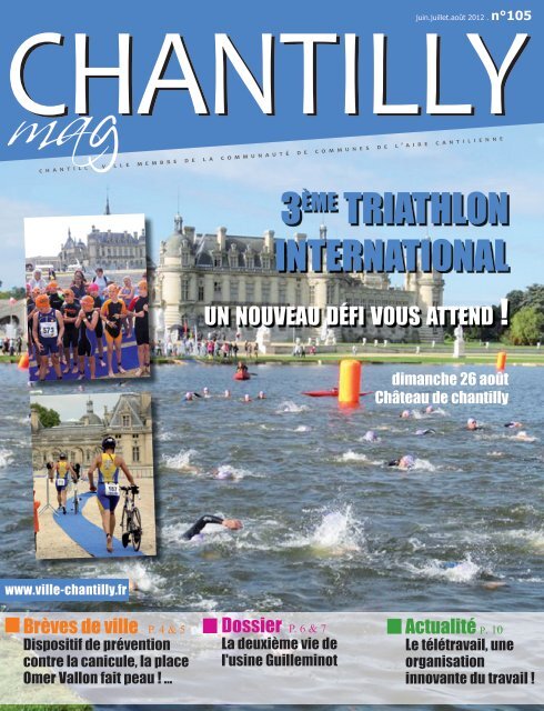 3ème TriaThlon inTernaTional - Ville de Chantilly