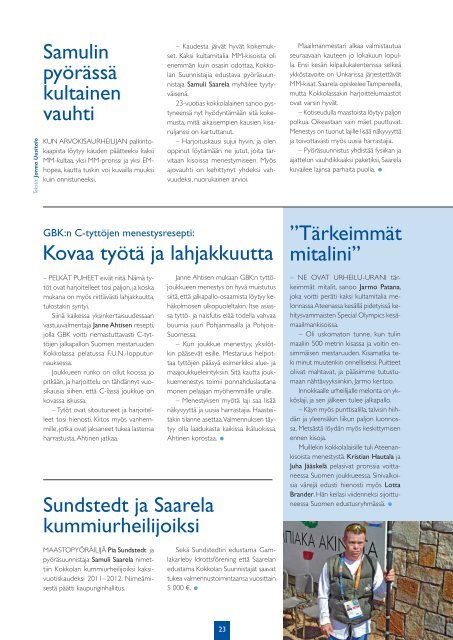 kokkola.fi 3/2011