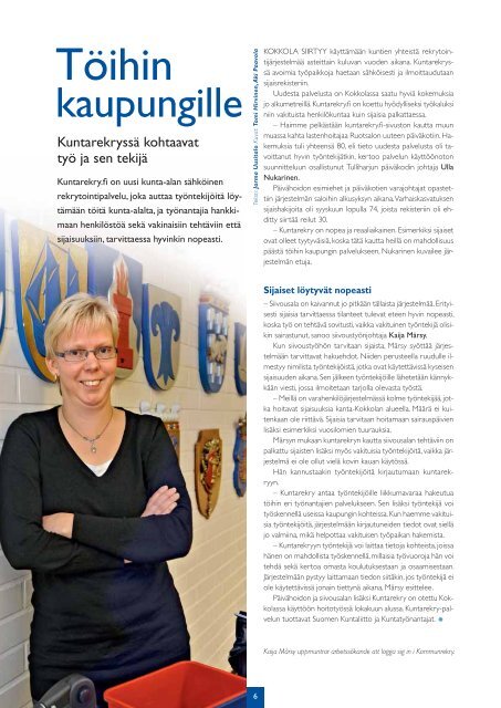 kokkola.fi 3/2011