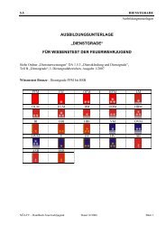 AUSBILDUNGSUNTERLAGE „DIENSTGRADE“ FÜR ... - BFKDO Tulln