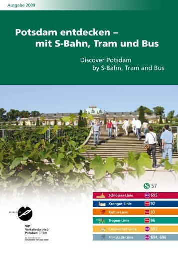 Potsdam entdecken – mit S-Bahn, Tram und Bus Potsdam ...