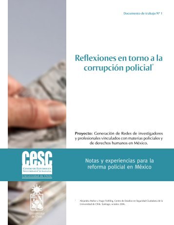 Reflexiones en torno a la corrupciÃ³n policial* - Centro de Estudios ...