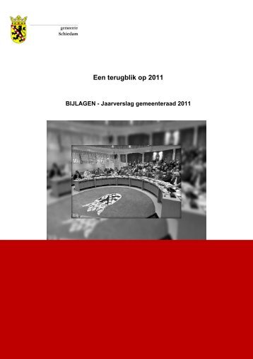 BIJLAGEN - Jaarverslag - Gemeente Schiedam