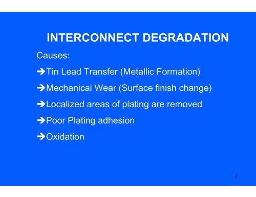 Kelvin Contactors - BiTS Workshop