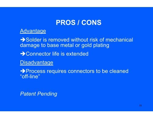 Kelvin Contactors - BiTS Workshop