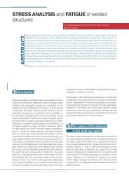 stress analysis - Mechanical and Mechatronics Engineering ...