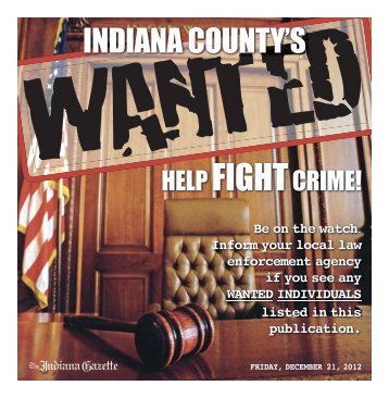 121221.indiana wanted.pdf - Indiana Gazette