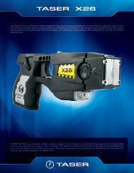 TASERÂ® X26â¢ - TASER International