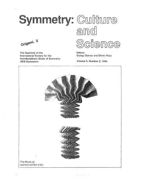 The Miura-ori opened out like a fan - International Society for the ...