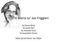 Ittri lil Marta ta' Joe Friggieri