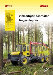 PDF Datenblatt Welte W110T Forwarder