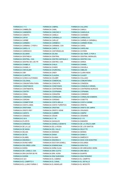 Empresas de la R. D. - Dedominicanos