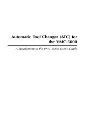 Automatic Tool Changer (ATC) for the VMC-5000 - Intelitek Downloads