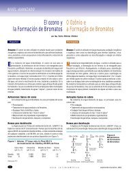 El ozono y la Formación de Bromatos - Agua Latinoamérica