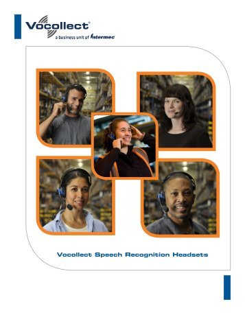 Vocollect SL and SR Series Headsets Brochure - Ahearn & Soper Inc.